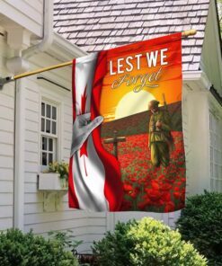 canada veteran lest we forget flag mln1334f 8779