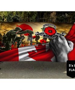 canada veteran remembrance day grommet flag tpt293gf 2882