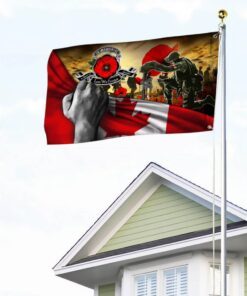 canada veteran remembrance day grommet flag tpt293gf 6483