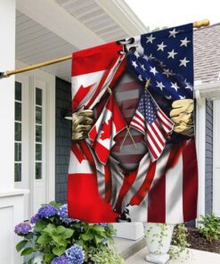 Canadian American Flag DDH2869Fv5