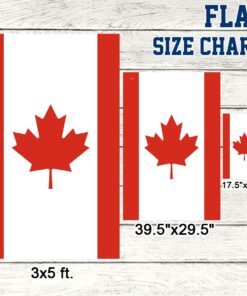 canadian flag bnn267f 1757