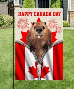 canadian flag happy canada day beaver canadian flag qtr181f 3227