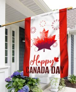 Canadian Flag Happy Canada Day BNN143F
