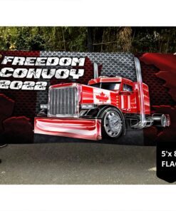 canadian trucker grommet flag freedom convoy 2022 ddh3281gf 6875