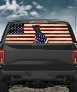 Cane Corso American Patriot Rear Window Decal BNL40CDv53