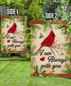 cardinal. i am always with you flag 2992