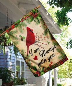 cardinal. i am always with you flag 4090
