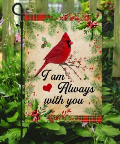 cardinal. i am always with you flag 4451