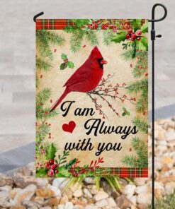 cardinal. i am always with you flag 4637