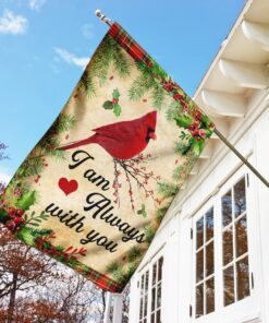 cardinal. i am always with you flag 5814
