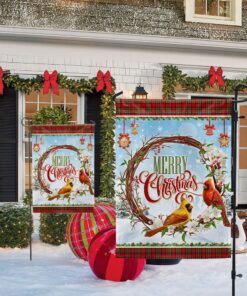 cardinal christmas flag love in heaven tqn578f 2902