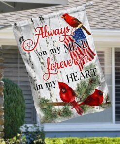 Cardinal Flag Always On My Mind Forever In My Heart MLH2140F
