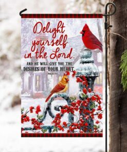 cardinal flag delight yourself in the lord lha1819f 7636