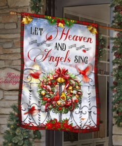 cardinal flag let heaven and angels sing mlh1929f 8763
