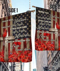 cardinal flag signs from heaven christian cross flag trv1942f 6949