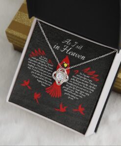 cardinal love in heaven necklace as i sit in heaven lnt709nl 6034