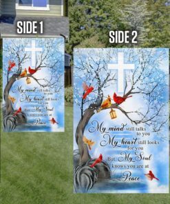 cardinal memorial flag my mind still talks to you my heart still looks for you ddh3252f 3852
