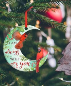 cardinal ornament i am always with you anl219o 2917