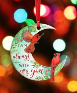 cardinal ornament i am always with you anl219o 7953