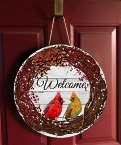 cardinal welcome wooden sign ps1110t4wd1 1931