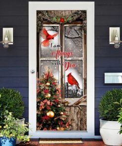 cardinals. i am always with you door cover 7483
