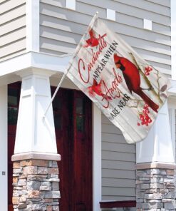 cardinals appear when angels are near flag 3937