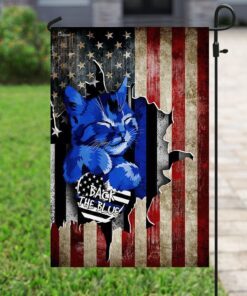cat back the blue american us flag 3768