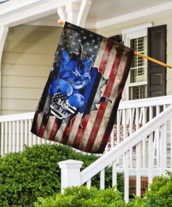 cat back the blue american us flag 4365
