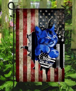 cat back the blue american us flag 6648