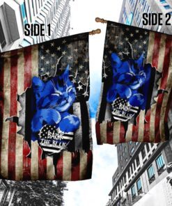 cat back the blue american us flag 6693