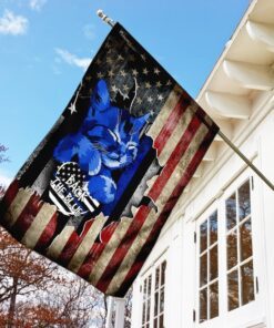 cat back the blue american us flag 7054