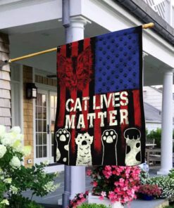 Cat lives Matters Flag NTT09F