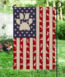 cat lover american flag trl1172f 4341