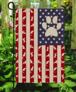 cat lover american flag trl1172f 6559