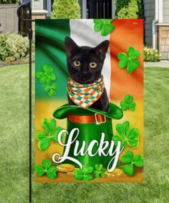 cat lucky irish shamrock flag dbd3221f 3409