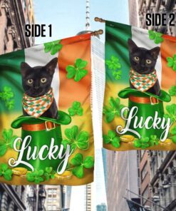 cat lucky irish shamrock flag dbd3221f 4805
