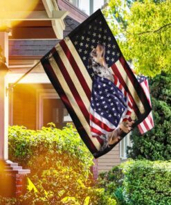catahoula leopard dog american patriot flag 1375