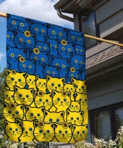 cats sunflower ukraine flag stand with ukraine dbd3448f 2747