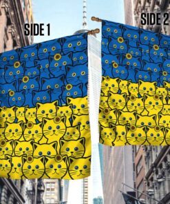 cats sunflower ukraine flag stand with ukraine dbd3448f 7974