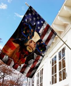 cattle american flag 1000