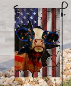 cattle american flag 4079