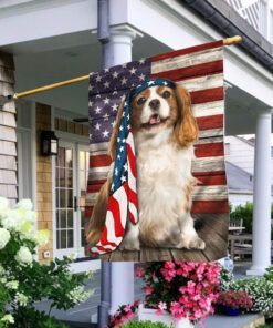 Cavalier King Charles Dog Flag Charming Dog NTB216Fv18