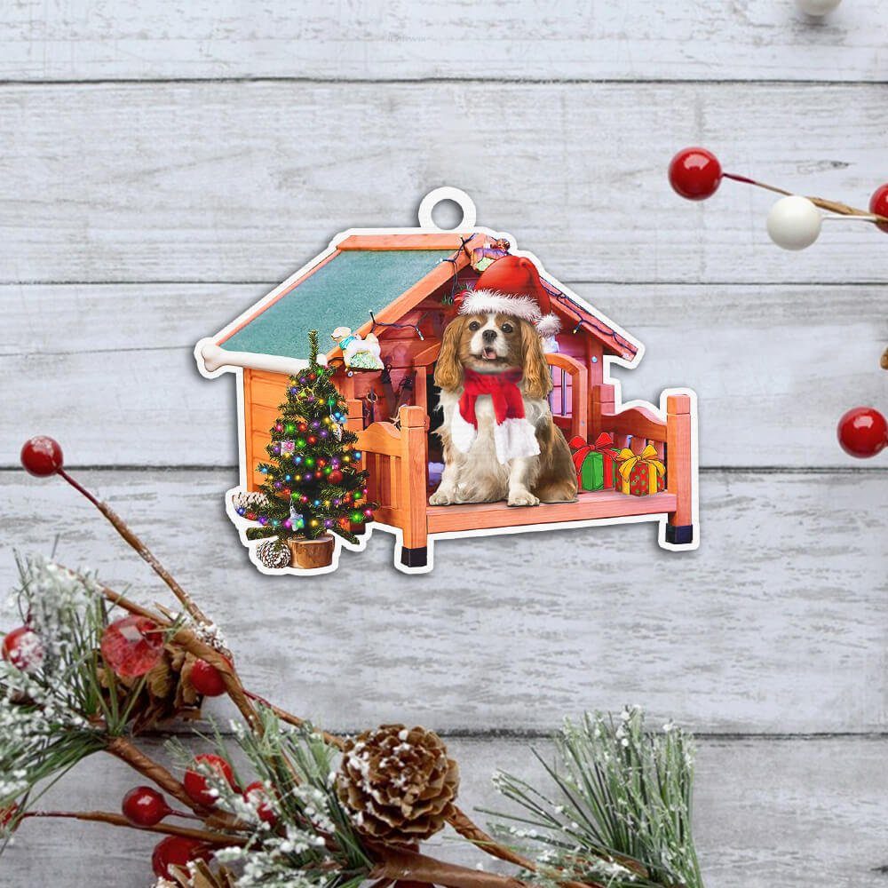 Cavalier King Charles Spaniel Dog Custom - Shaped Ornament House NTB285Ov2 - Image 5