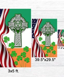 celtic cross, saint patrick’s day, irish flag tpt604f 5698