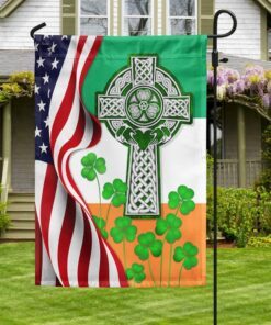 celtic cross, saint patrick’s day, irish flag tpt604f 6907