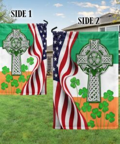 celtic cross, saint patrick’s day, irish flag tpt604f 8181