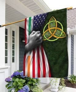 Celtic Trinity Irish American Flag THB3643F