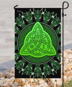 celtic triquetra pagan wicca flag 4903