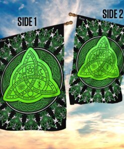 celtic triquetra pagan wicca flag 8830