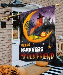 Chicken On The Moon Flag Hello Darkness My Old Friend DBD2863Fv1